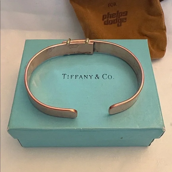 Tiffany & Co. for Phelps Dodge Copper Cuff Bracelet (Vintage & Rare) 🩵🩵🩵 - Picture 5 of 6